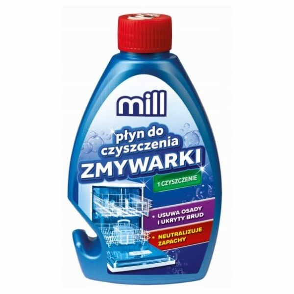 Mill Čisticí prostředek do myčky nádobí 3 v 1 250 ml