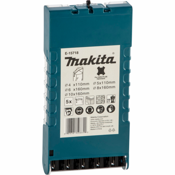 Makita E-15718 SDS-Plus  Betonbohrer-Set 5-tlg.