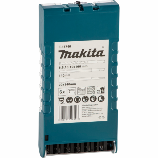 Makita E-15746 SDS-Plus Bohrer-  /Meißel Set 6-tlg.