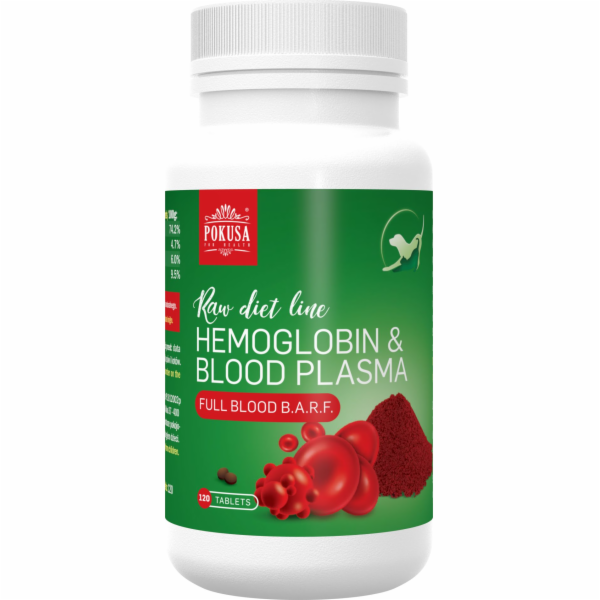 POKUSA RawDietLine Hemoglobin & Blood plasma - doplňky st...