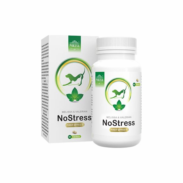POKUSA NoStress - doplňky stravy pro psy a kočky - 60ks