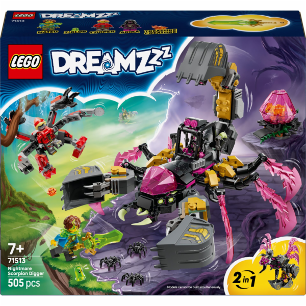 LEGO DREAMZzz 71513  Nightmare Scorpion Digger