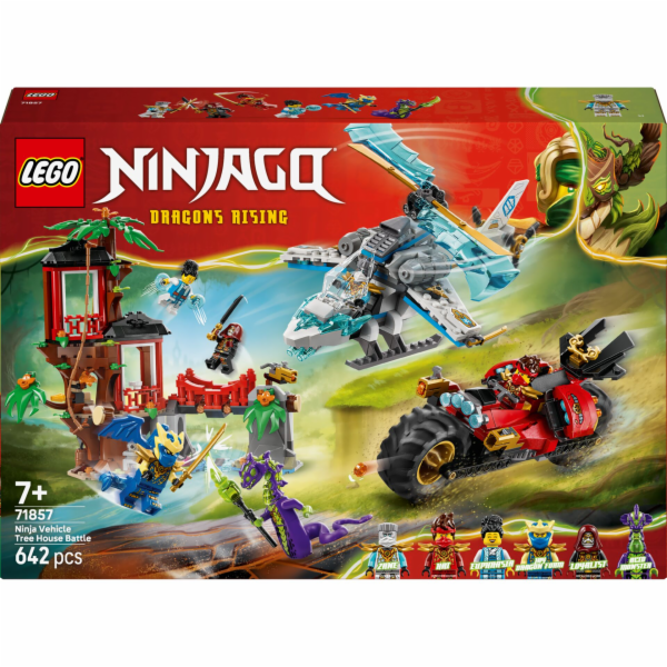 LEGO NINJAGO 71857  Ninja Vehicle Tree House Battle