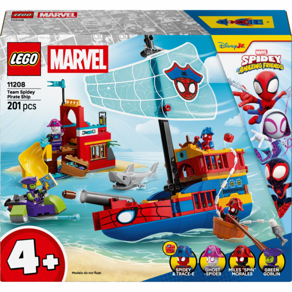 LEGO Spidey 11208  Team Spidey Pirate Ship