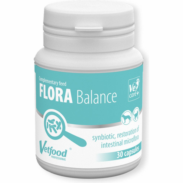 VETFOOD Flora Balance - doplňky stravy pro psy - 60ks