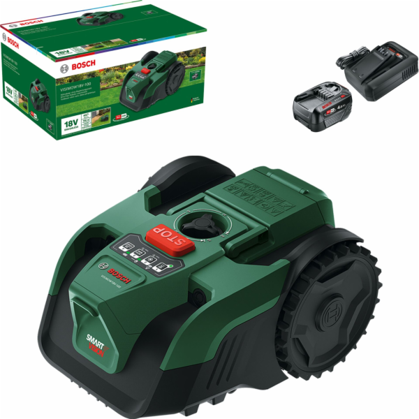 Bosch Robotická sekačka VISIMOW18V-100 včetně baterie a n...