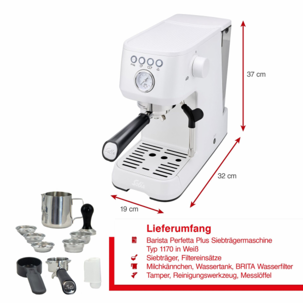 Solis Barista Perfetta Plus 1170  v2 white