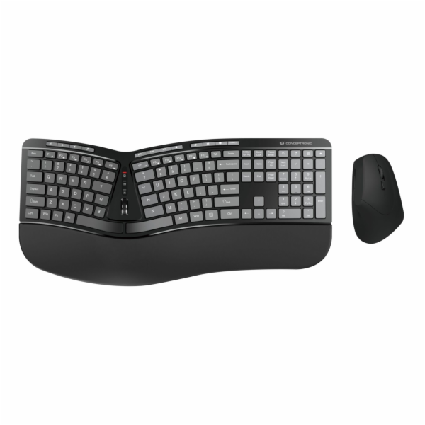 Conceptronic ORAZIO02US  Ergonomic Keyboard and Mouse