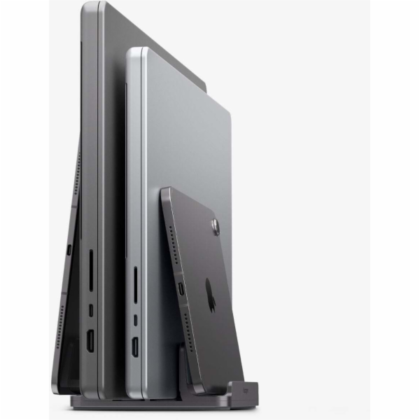 Spigen LD208S4 VERTIKÁLNÍ STOJAN NA NOTEBOOK, VESMÍRNĚ ŠEDÝ