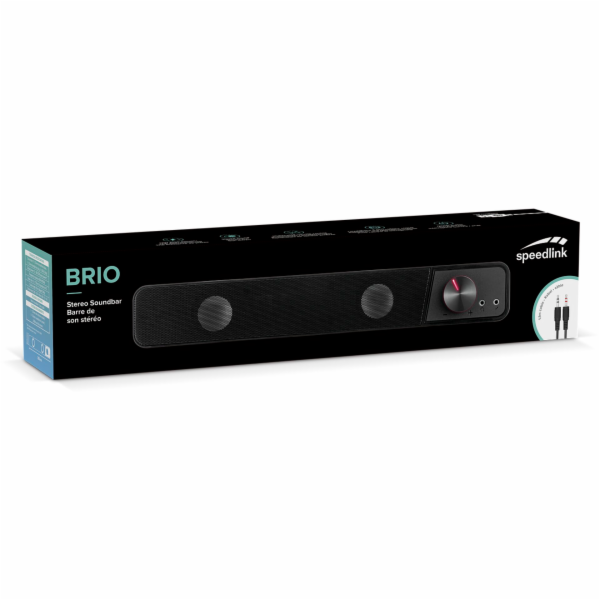 Speedlink BRIO Stereo Soundbar  black