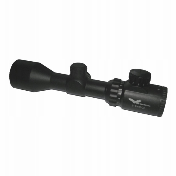Puškohled JS-Tactical 3-9x40 Mil Mil-Dot, 22 mm lišta