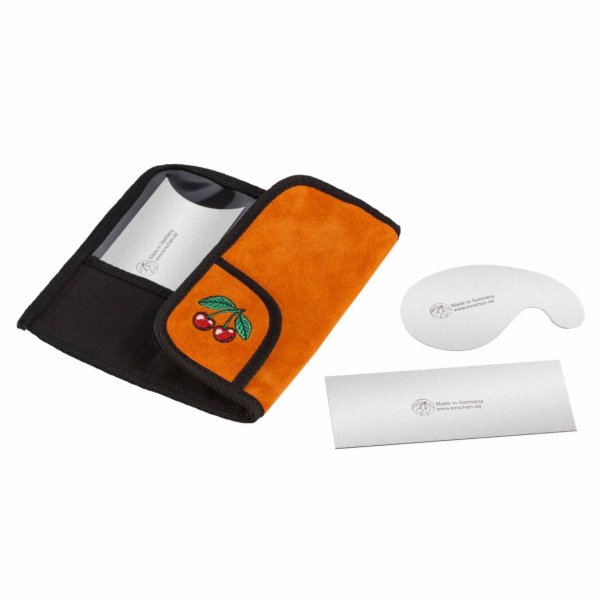 Kirschen Scraper set 3800-01  in suede case 3 pcs.