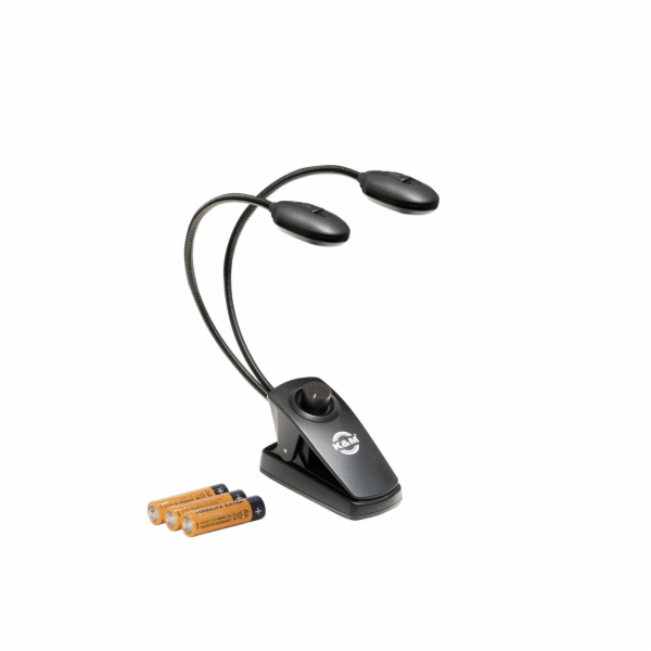 K&amp;M 12271 Music Stand Light  Twin Head Pro