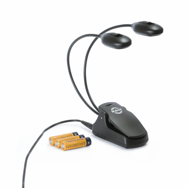 K&amp;M 12270 Music Stand Light  Twin Head