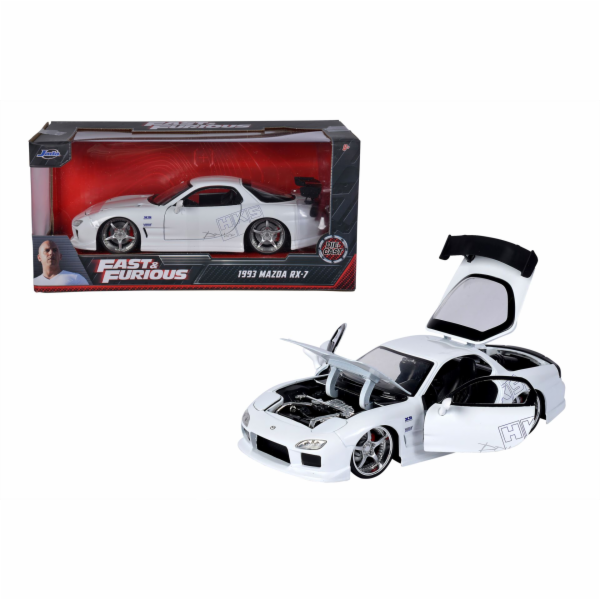Jada Fast &amp; Furious 1993 Mazda  RX-7 1:24          93...