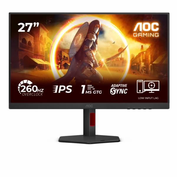 AOC Gaming/27G4ZR/27"/IPS/FHD/260Hz/0,3ms/Černá/3R