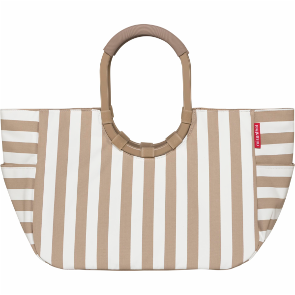 Reisenthel Loopshopper L  summerstripes coffee