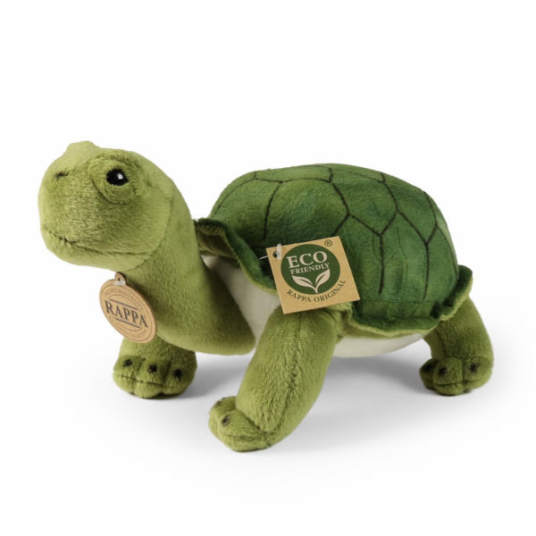 Rappa Plyšová želva Agáta zelená 25 cm ECO-FRIENDLY