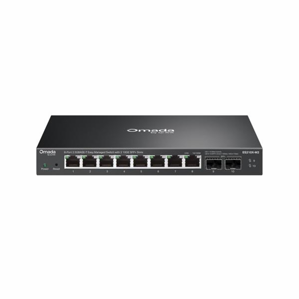 TP-Link OMADA switch ES210X-M2 (8x2,5GbE,2xSFP+,fanless)
