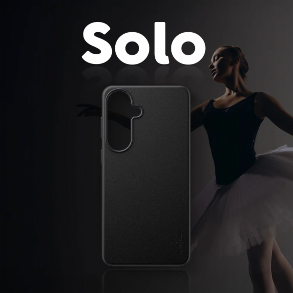 CARE by PanzerGlass Solo - Zadní kryt pro mobilní telefon...
