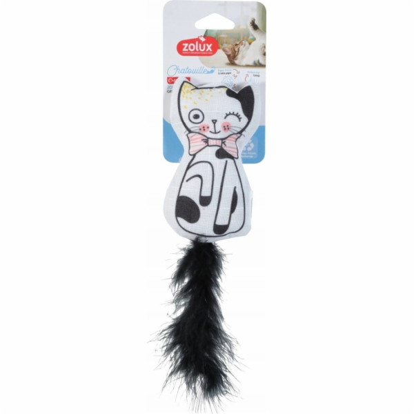 ZOLUX Chatouille Cat with feathers and catnip - hračka pr...