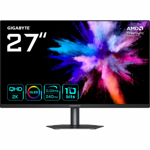 GigaByte GO27Q24 QD-OLED (68,66 cm (27 palců), černý, QHD...