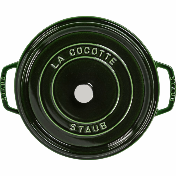 Staub La Cocotte 28cm round,  Basil, Cast Iron