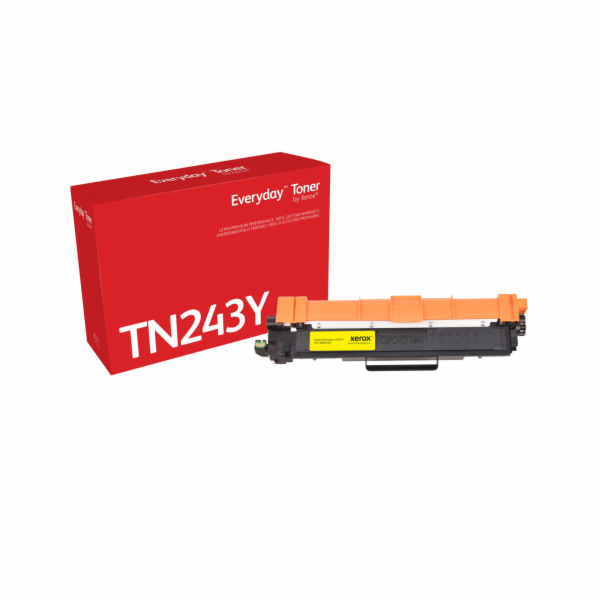 Xerox Everyday Yellow Toner  ers. Brother TN-243Y