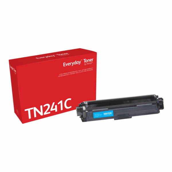 Xerox Everyday Cyan Toner ers.  Brother TN241C