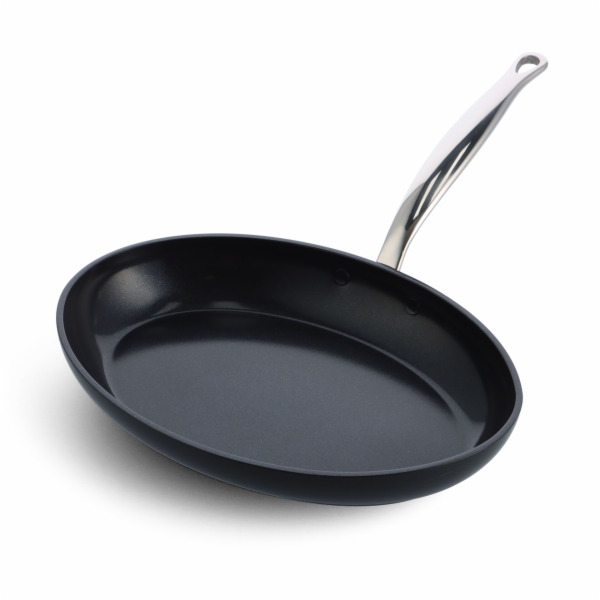 GreenPan Barcelona Pro  Fishpan 33cm Black