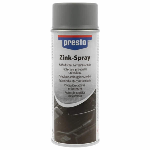 Zinkový sprej Presto šedý 400 ml