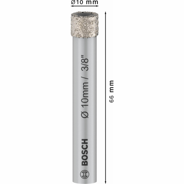 Diamantový vrták Bosch do keramiky 10 mm x 66 mm