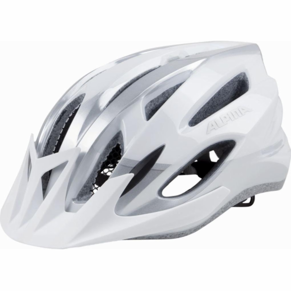 Cyklistická přilba Alpina MTB17 White-Silver 54-58