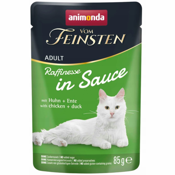 ANIMONDA Vom Feinsten Raffinesse in sauce Chicken with du...