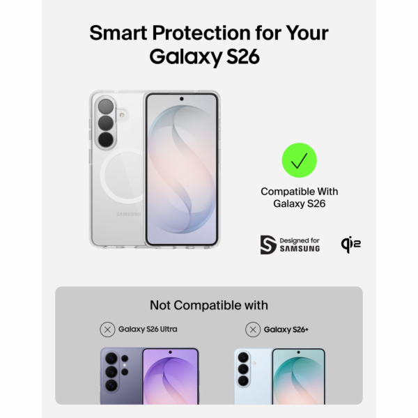 Belkin SheerForce Protect S26  Cover transp.   MSB012hqCL