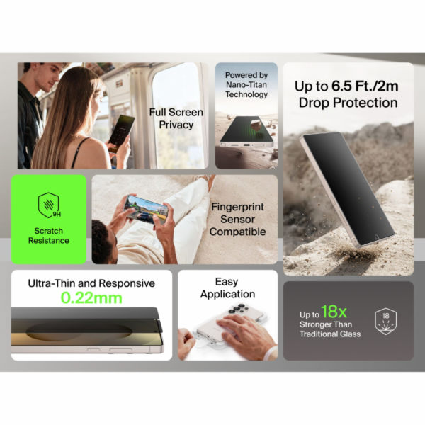 Belkin Titan SmartShield Privacy  Screen Guard  S26 Ultra...