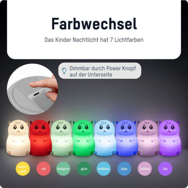 Ansmann Mobiles Night Light  Hamster Lilli