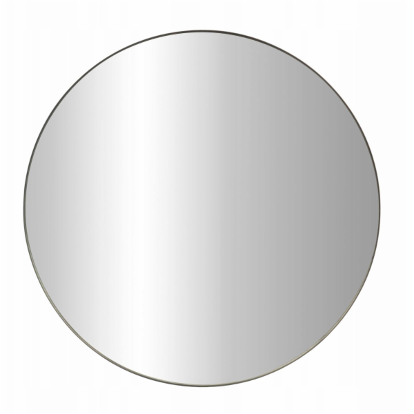 Kulaté zrcadlo Edaxo NOOR, kovový rám, O 80 cm