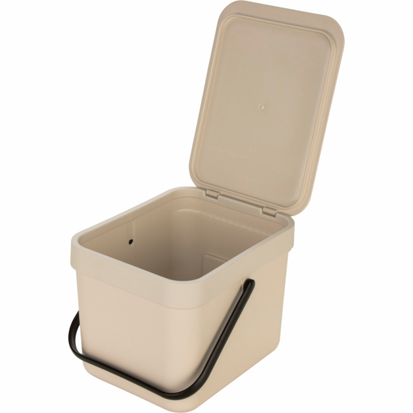 Brabantia Sort &amp; Go Abfallbehäl.  Soft Beige 6 L