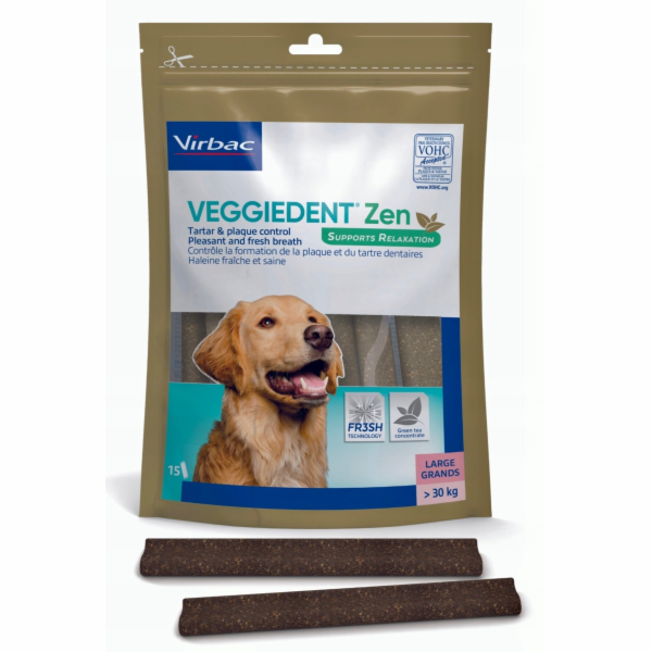 VIRBAC Veggiedent Zen L - psí pamlsek - 502,5g