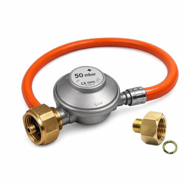 Alfa Forni Gas Connection Set  50mBar 1.5kg/h, 80 cm Hose
