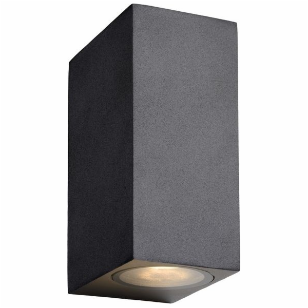 Lucide ZORA-LED 22860/10/30 černá fasádní nástěnná lampa ...