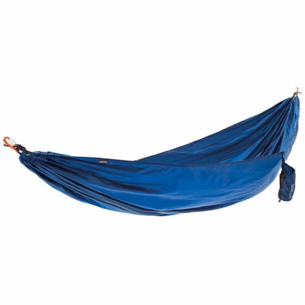 Jednomístná houpací síť Cocoon Travel Set, modrá s měsíčn...