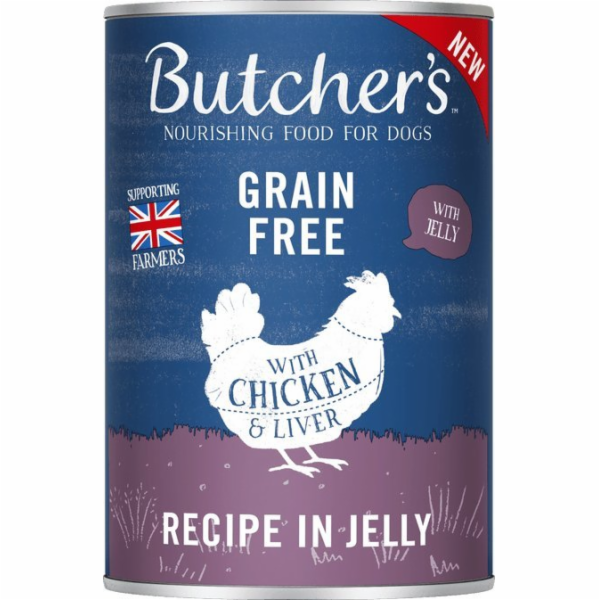 BUTCHER S Original Recipe in Jelly Chicken - vlhké krmivo...
