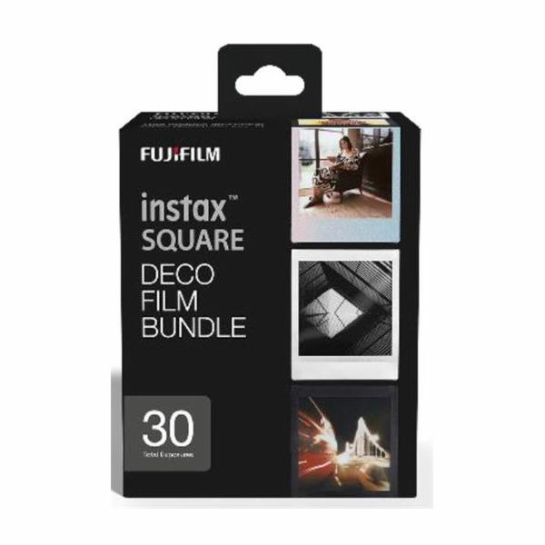Instantní film Fujifilm instax SQUARE DECO FILM BUNDLE
