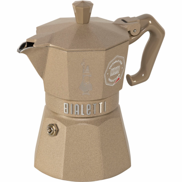 Bialetti MOKA EXCLUSIVE 3TZ  Induction, sand