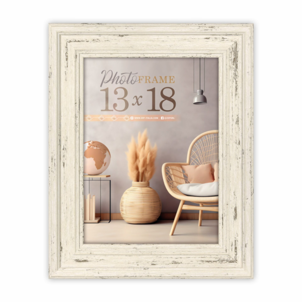 ZEP Palermo White          15x20  Kunststoff Rahmen      ...