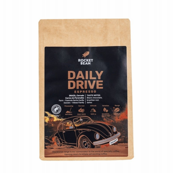 Figa Coffee Rocket Bean kávová zrna DAILY DRIVE Brazil Es...