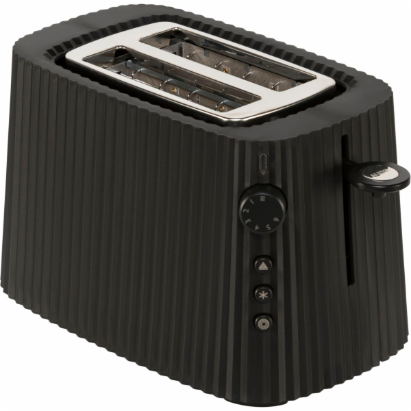 Alessi Plisse  Toaster black