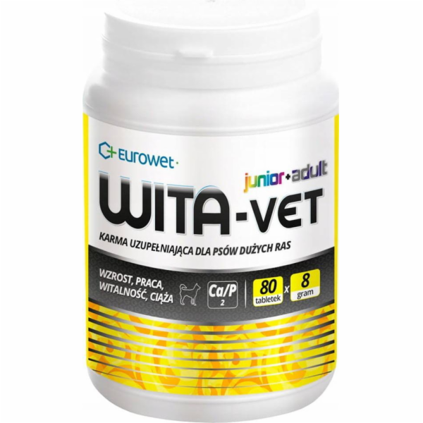 EUROWET Wita-Vet Complex 8g - doplňky stravy pro psy - 80...